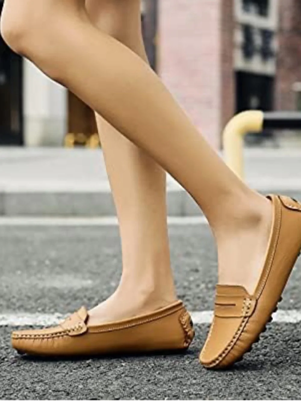 Artisure Classic Comfort Penny Loafers Tan Penny Loafers